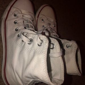 White high top converse